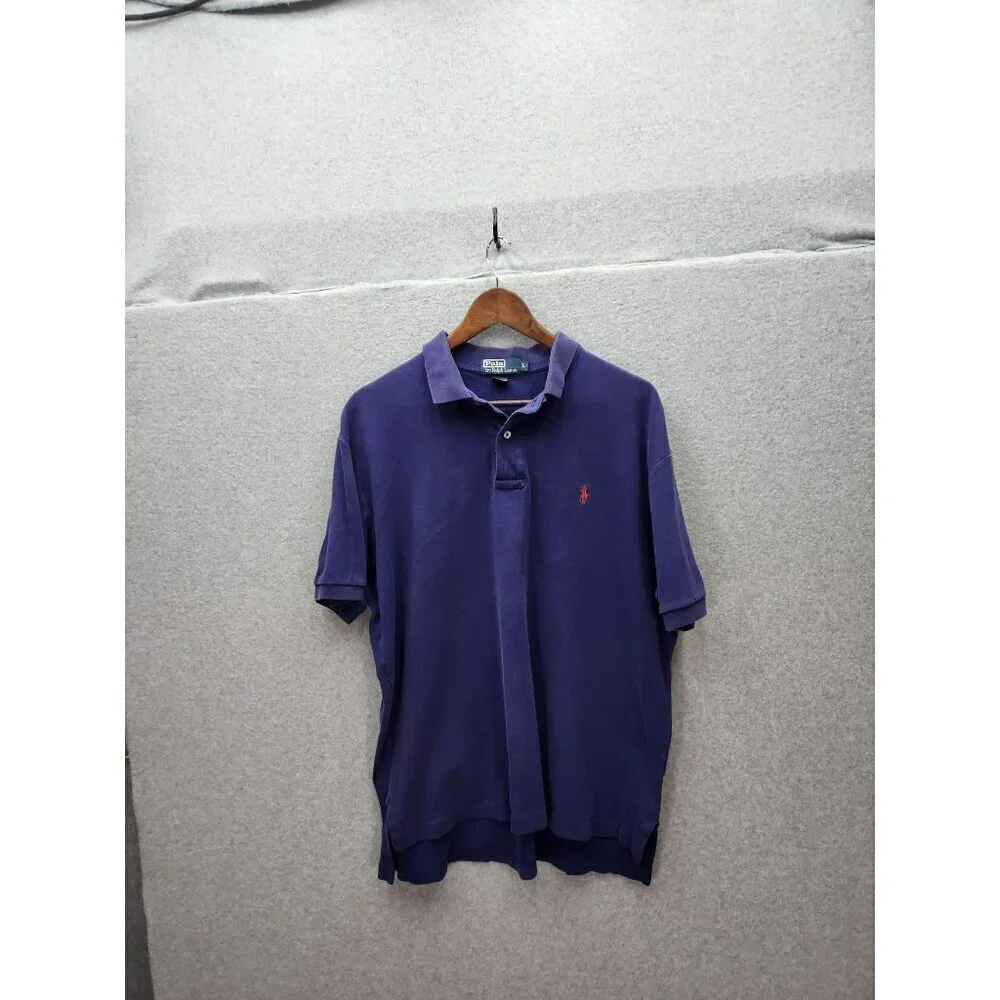 Polo by Ralph Lauren Polo Shirt Mens L Blue Cotton